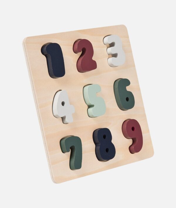 Number shape puzzle